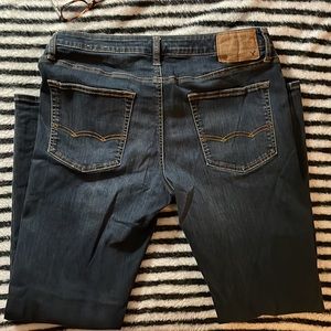 mens guys american eagle jeans size 33 X 32 original straight